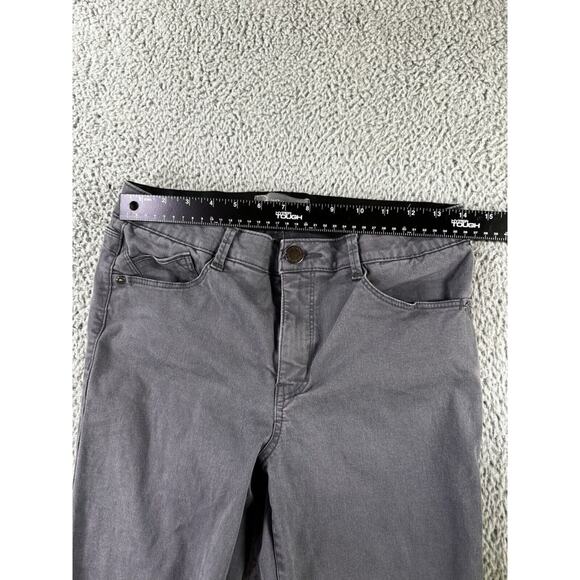 Wit & Wisdom Jeans Women 8 Mid Rise Skinny Gray Pants - Picture 3 of 7